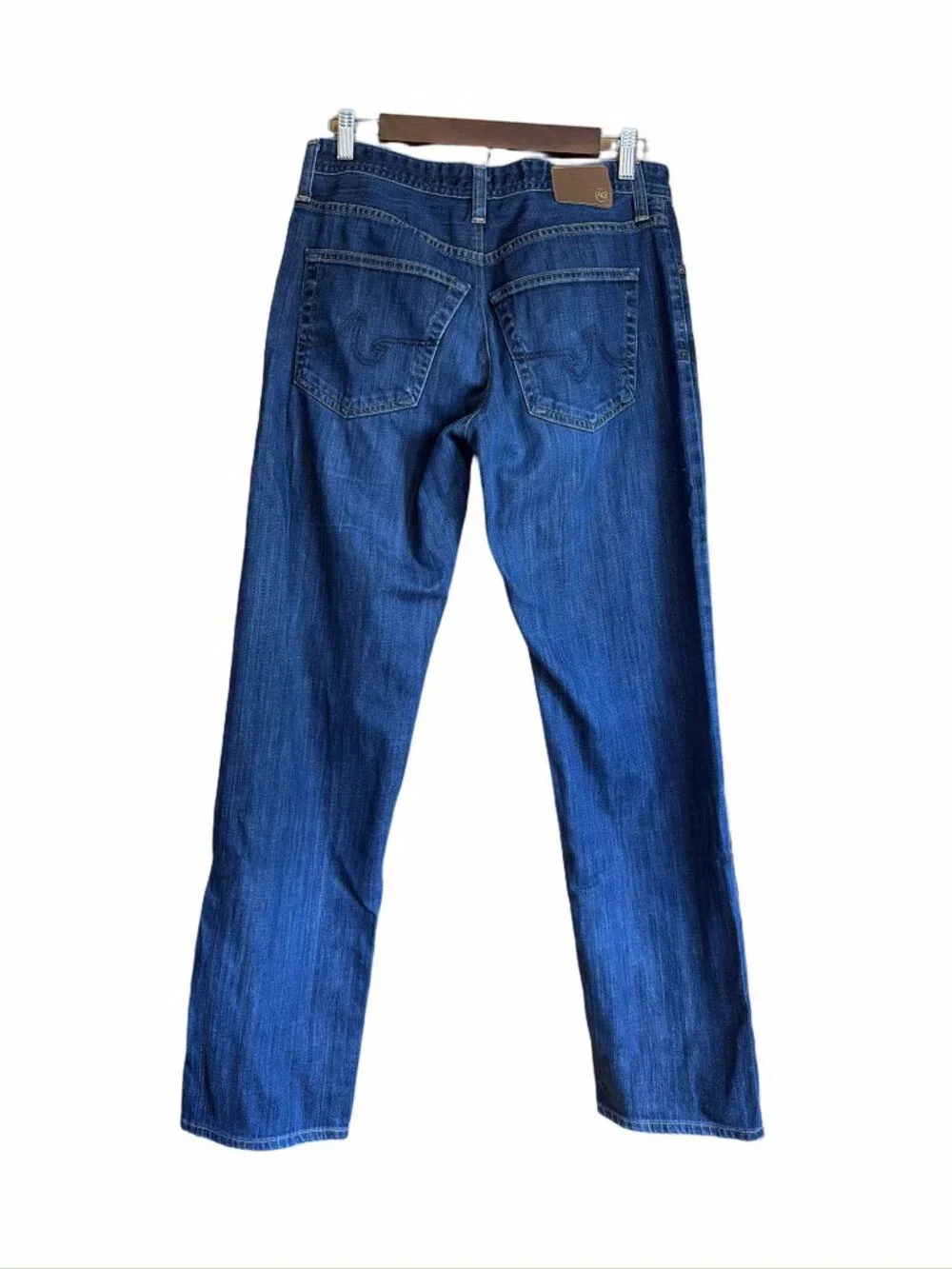 AG Adriano Goldschmied The Protege Straight Jeans Men’s 34x32 Made USA Dark Wash